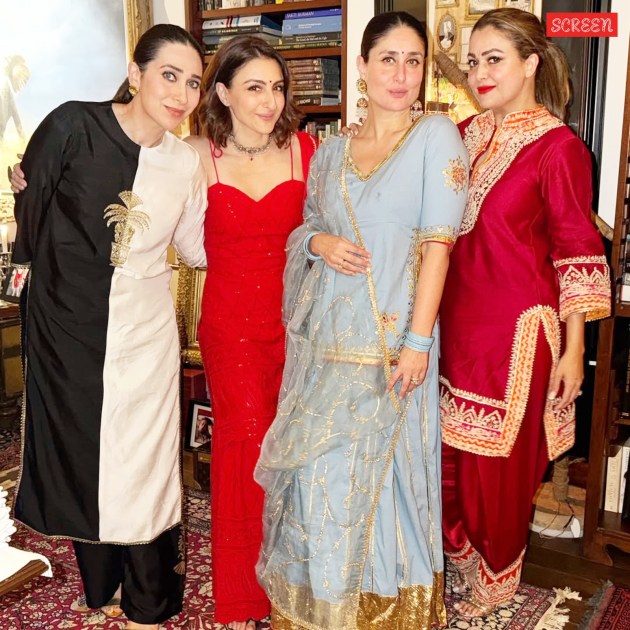 kareena, saif, soha , karisma