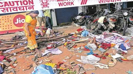 At least 41 people had died and several others were injured in the incident.