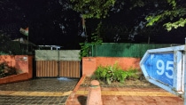 The bungalow allotted to Arvind Kejriwal (Express photo by Abhinav Saha)