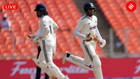 IND vs WI 1st Test Live Cricket Score: Shubman Gill and KL Rahul have stitched a 50-run partnership for the third wicket on Day 2 of the Ahmedabad Test. (PHOTO: AP)