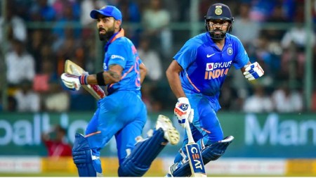 Virat Kohli and Rohit Sharma return to action in Perth on Sunday. (PTI)