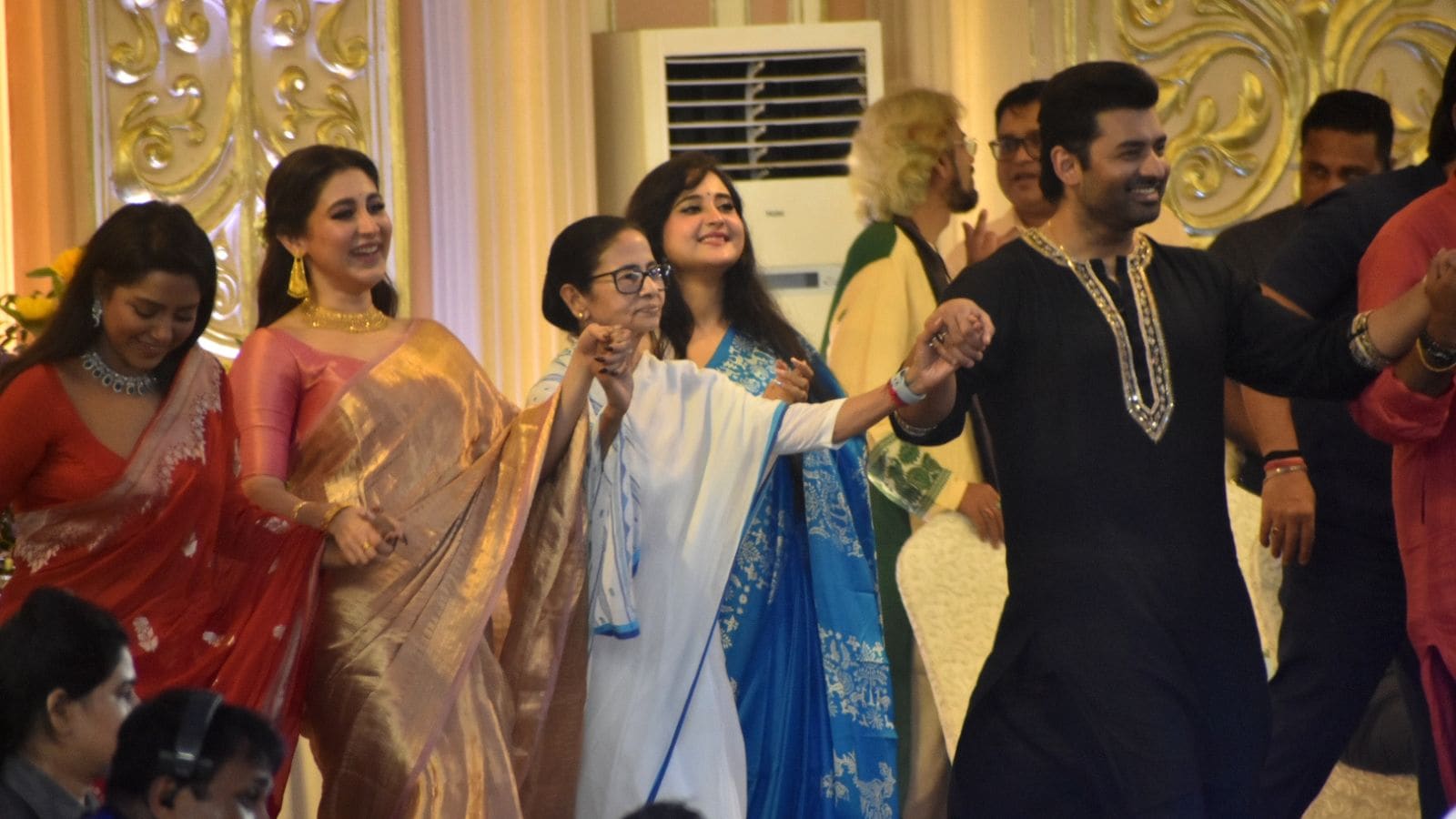 Mamata takes part in Puja Carnival amid Darjeeling rain deaths, BJP says ‘insensitive, irresponsible’