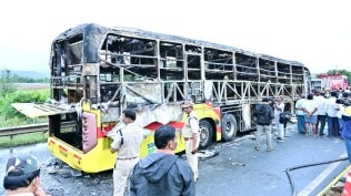 kurnool bus fire