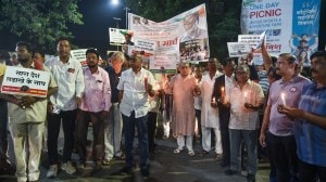 People Hold Candle March in Akola to Protest Arrest of Sonam Wangchuk