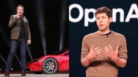 Sam Altman tesla Roadster Elon musk