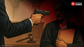 legal-feature-Image-I Delhi High Court contempt case: The Delhi High Court sentenced a man to one month in jail for threatening a court-appointed commissioner with a gun.