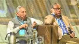 The session, moderated by former Rajya Sabha MP Jawhar Sircar, also turned to the contentious question of the Ramayan television serial and its political fallout.