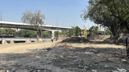 ‘They have moved us from a drain to the gutter’: Madrasi Camp families say they can’t live in Narela