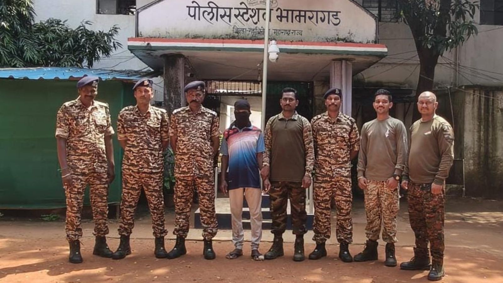 Alleged Maoist Supporter Arrested in Gadchiroli After Reconnaissance