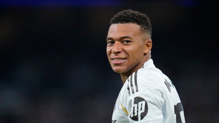 Mbappé limped off late in the second half of Real Madrid's 3-1 win against Villarreal on Saturday. (AP Photo)