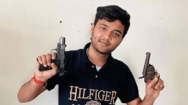 Kanishk alias Koku alias Vishal (27) of Madangir in Delhi was arrested in the Mehrauli shootout. Express