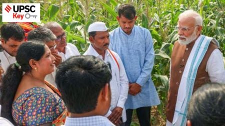 PM Narendra Modi, upsc key, agriculture