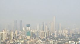 "Large AQI display boards will be installed in every ward, major intersection, bus station, railway station, and metro station,” the manifesto read.