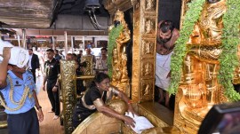 Droupadi Murmu, President Droupadi Murmu, Droupadi Murmu visits Sabarimala, President Droupadi Murmu visits Sabarimala, Indian express news, current affairs