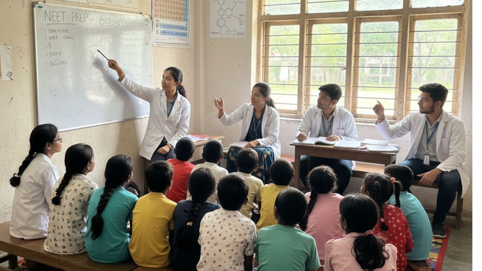 Free NEET UG Coaching: Underprivileged aspirants to get coaching from RIMS students