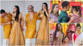 nysa devgan at puja pandal