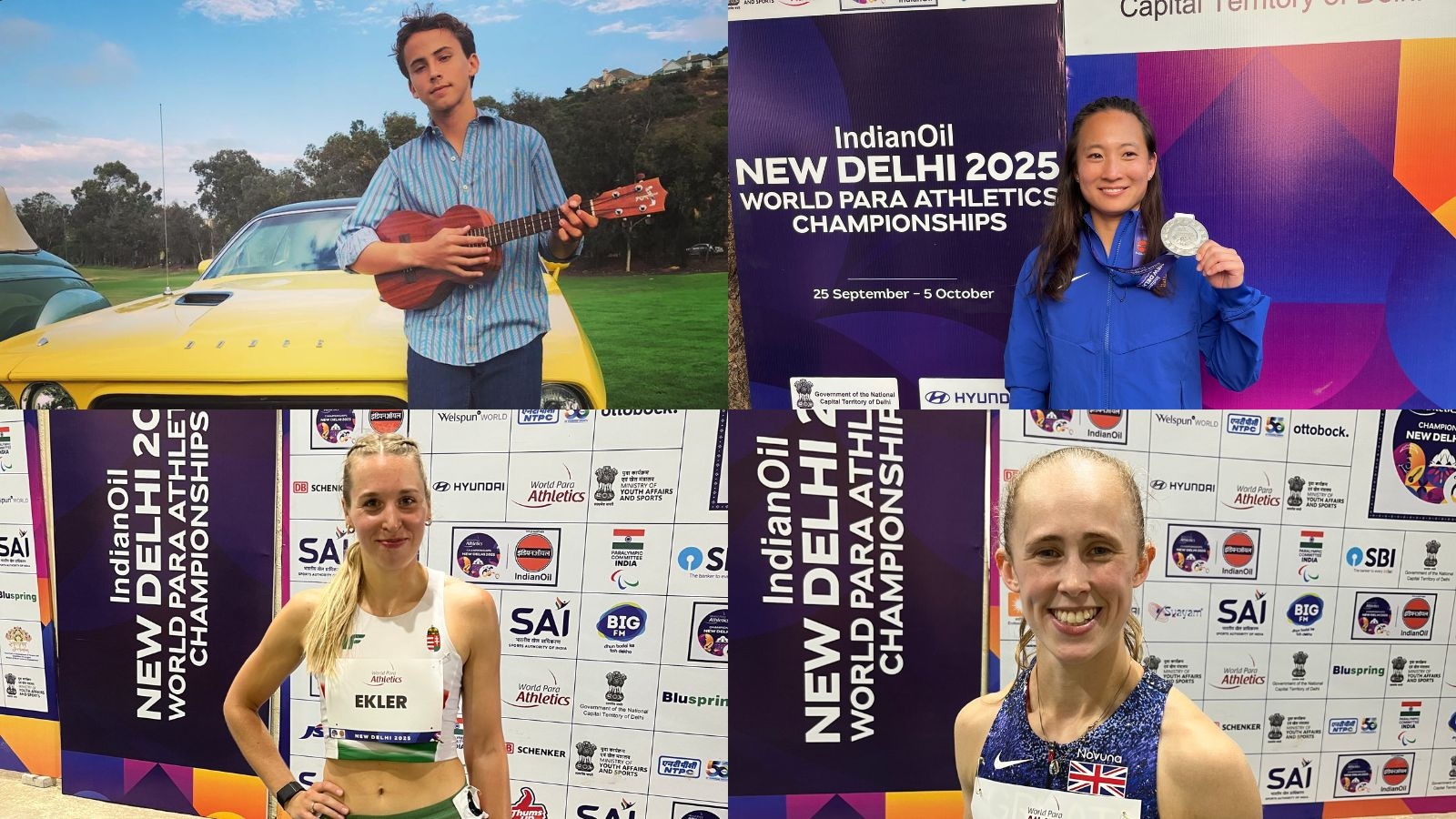 Superhuman lives of para athletes: Engineering at Purdue Uni, teaching ukulele, handling Christmas sales at Tesco, an NHS nurse & aspiring detective