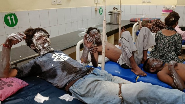 potash blast victims at hospital