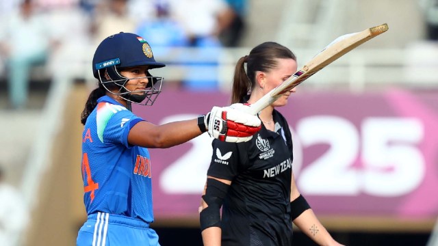 Pratika Rawal admitted that her journey to scoring runs had not been easy, adding that she was glad about her progress. (Express Photo by Narendra Vaskar)