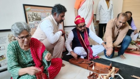 Pratap Rao Jadhav, Union Minister of State for AYUSH (Independent Charge) and Health and Family Welfare, dedicated the memorial to the nation on October 2.