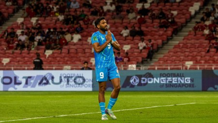 Rahim Ali scored his maiden goal for India. (Photo Credit: AIFF)