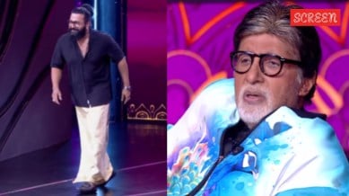 Kantara’s Rishab Shetty mimics Rajinikanth’s walk in new KBC promo