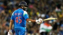 Australia India Cricket Rohit, at 38 and with 11,168 runs before boarding the flight to Australia was a certified 50-over colossus. (AP Photo)