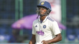 Srikkanth said Sai Sudharsan shouldn't be a certainty at No. 3 as of now. (PTI)