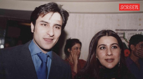 Saif Ali Khan and Amrita Singh