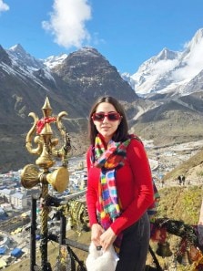 Sara Ali Khan finds peace in Kedarnath