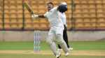 FILE IMAGE: Mumbai batter Sarfaraz Khan in action. (PTI)