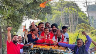 National Conference (NC), National Conference (NC), Imran Nabi Dar, Rajya Sabha polls, Sat Sharma, People’s Conference, BJP, Indian express news, current affairs