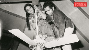 Ramesh Sippy with Hema Malini for Seeta Aur Geeta