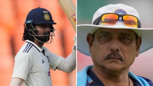 Ravi Shastri observed that KL Rahul has batted 90 per cent of the time as an opener in Tests since 2016. (AP)
