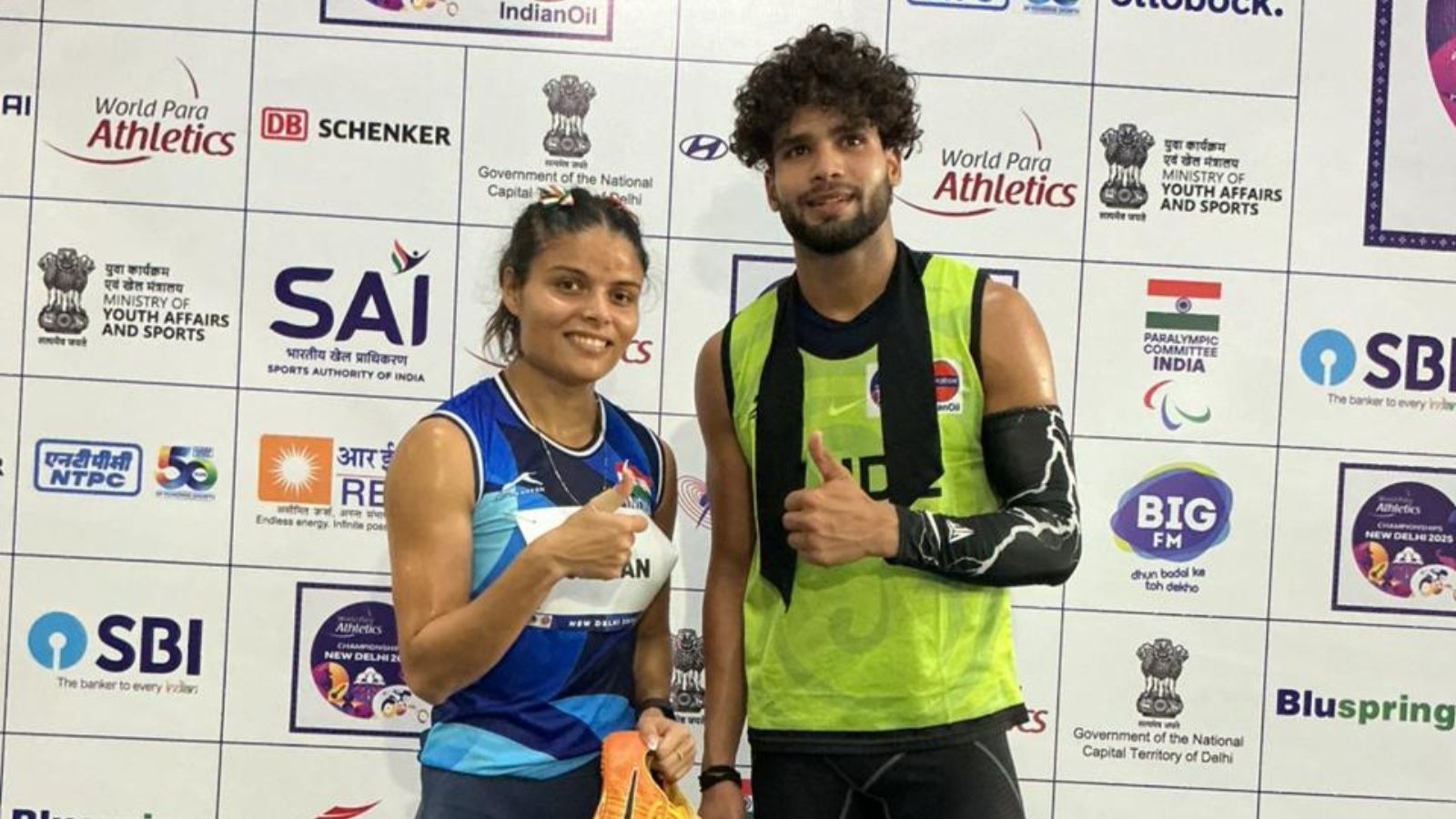 Para-Athletics World Championships gold medallist Simran Sharma’s runner guide tests positive for doping