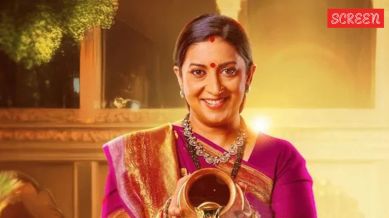 Smriti Irani is currently filming for Kyunki Saas Bhi Kabhi Bahu Thi 2.