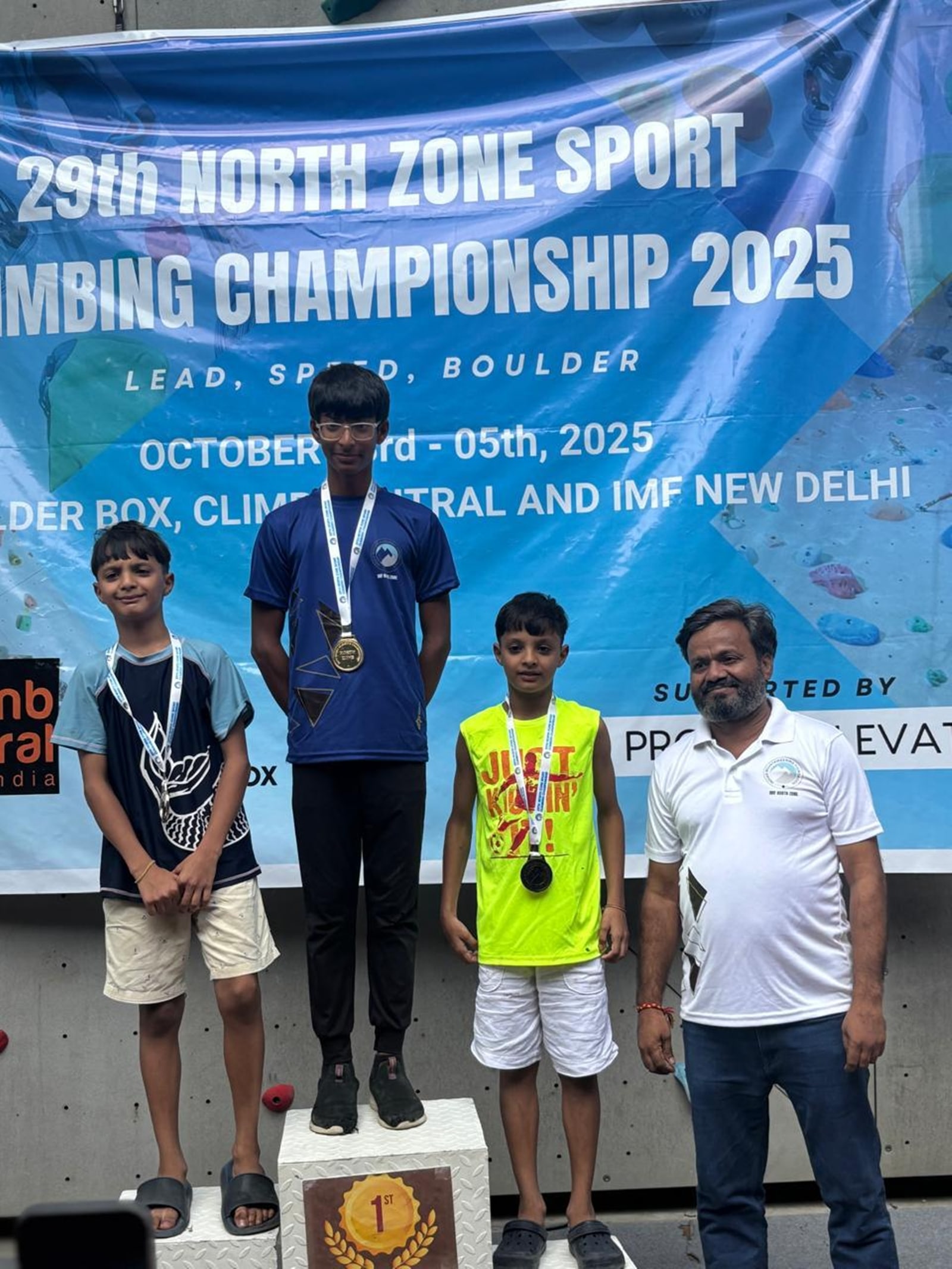 Srijit, a student of Modern School in Vasant Vihar, prevailed in all three formats to take gold. (Photo via Special Arrangement)