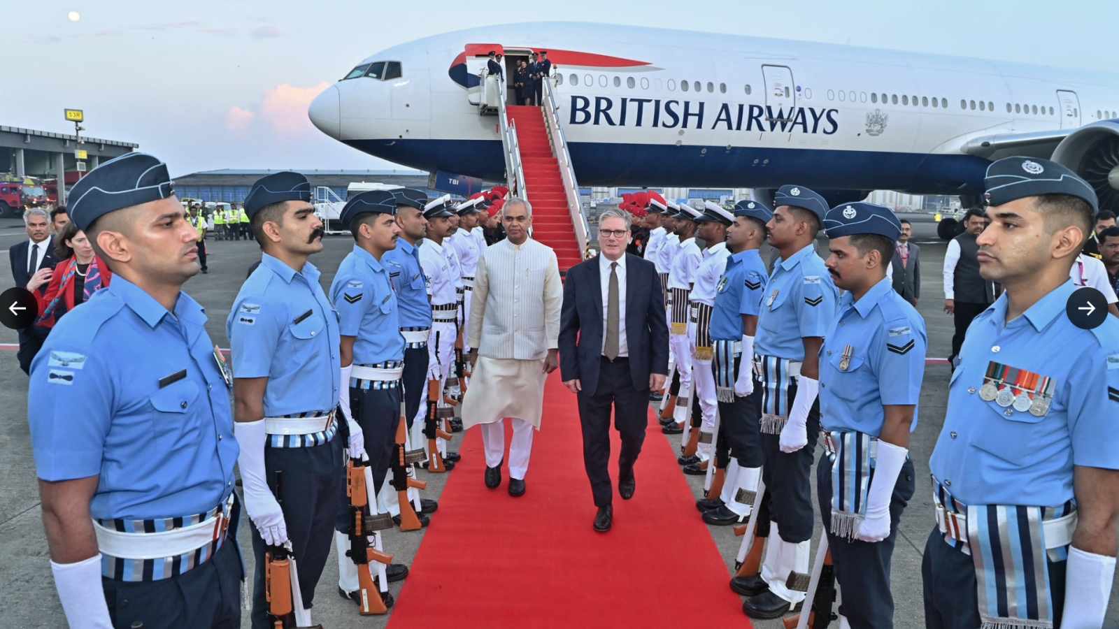 Keir Starmer in India Live Updates: UK PM lands in Mumbai with large business delegation