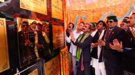 He said that GSSS Karsog would be upgraded to a Rajiv Gandhi Day Boarding School and affiliated with CBSE from the next financial year.