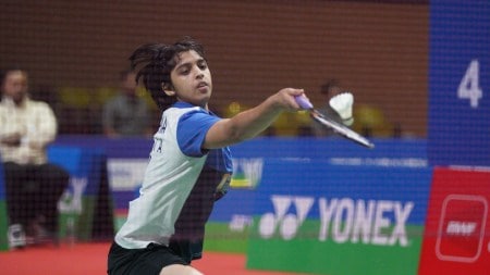 Tanvi Sharma been called 'next Sindhu' by coach Park, and national head coach Pullela Gopichand has praised her temperament and ability to rustle up a power-game when needed. (Picture Credit: BAI)