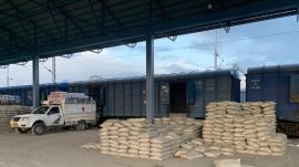 First freight train carrying industrial salt arrives in Kashmir from Gujarat
