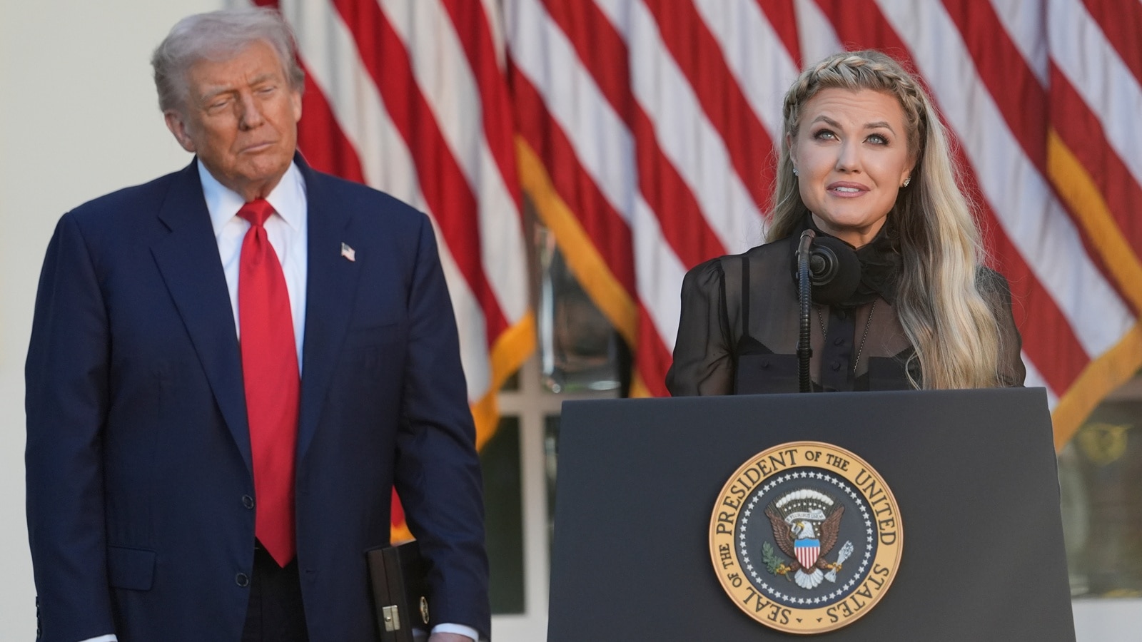 Trump honours Charlie Kirk with Presidential Medal of Freedom on what would be his 32nd birthday