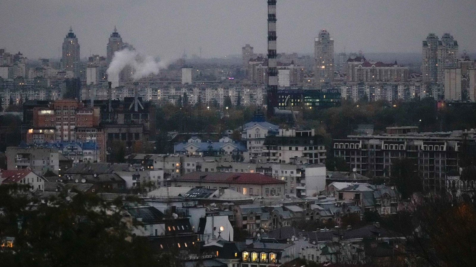 Drone, missile attack on Kyiv injures 11, damages buildings