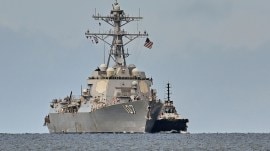 us warship in venezuela