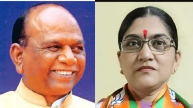 MP Mansukh Vasava, Nandod BJP MLA Darshana Deshmukh, Chaitar Vasava, Narmada district, Ahmedabad news, Gujarat news, Indian express, current affairs