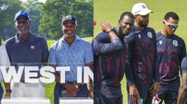 West Indies captain Roston Chase said that he spoke with Viv Richards, Brian Lara and Richie Richardson, all of whom were in Delhi ahead of the 2nd Test. (PTI Photo)