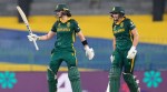 Chasing a revised total of 121 from 20 overs, Laura Wolvaardt and Tazmin Brits put on an unbeaten stand of 125 to seal the victory. (AP Photo)
