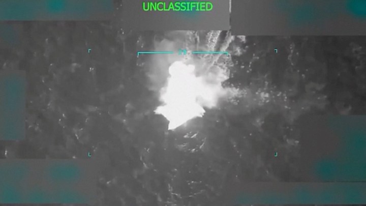 US strikes alleged drug-trafficking boat off Venezuelan coast, killing four 'narco-terrorists'