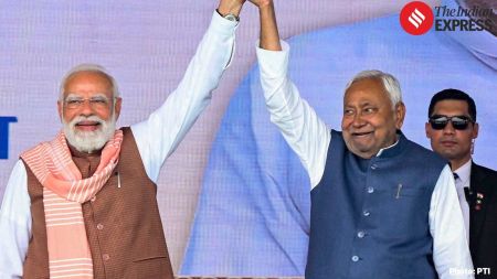 Nitish Kumar takes oath as Bihar Chief Minister