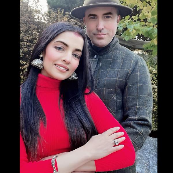 Celina Jaitly and Peter Haag